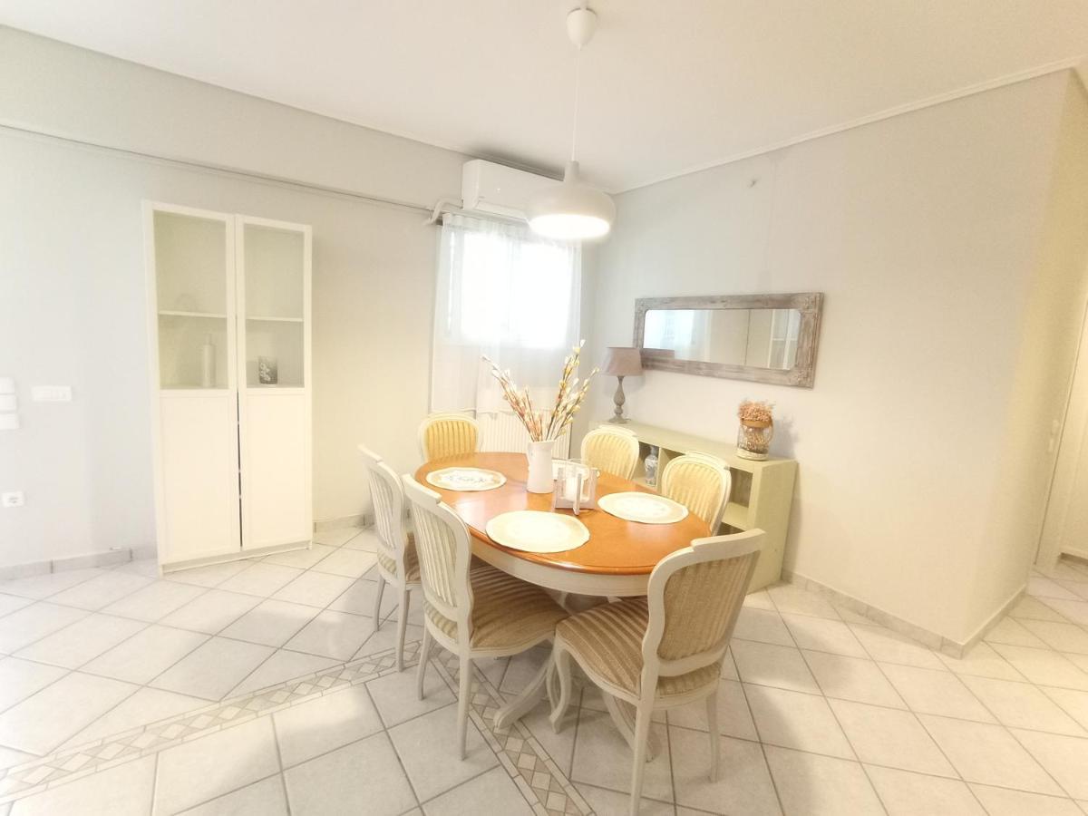 Galini Apartment Near Sea, Port And Airport Artemida  Bagian luar foto