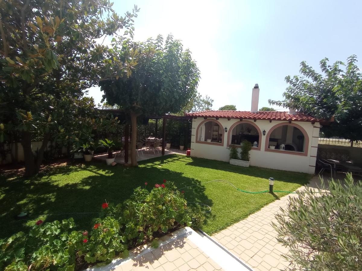Galini Apartment Near Sea, Port And Airport Artemida  Bagian luar foto